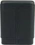 Funda de piel auténtica adorini para 3-5 puros (negro)