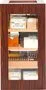 Armario humidor adorini Salina - Ébano