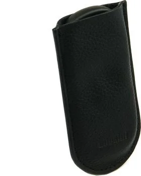 Funda de cuero negro adorini - Cortapuros de doble hoja