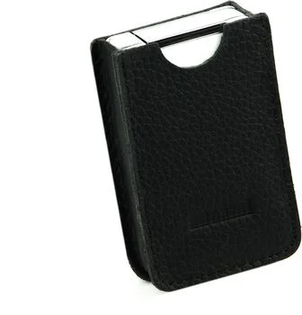 adorini Funda de Cuero para Encendedor de Llama Jet Negro