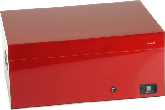 Humidor Siglo huella dactilar roja