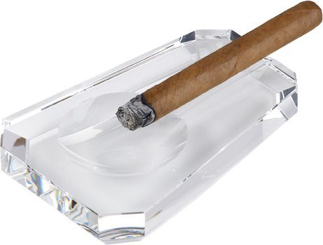 Cigar ashtray trapezoidal