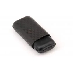 Estuche para puros Davidoff R-2 cuero negro 2