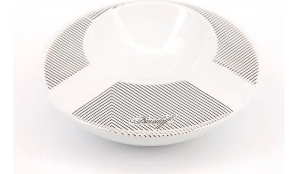 Cenicero Davidoff porcelana redondo 2 puros ADF