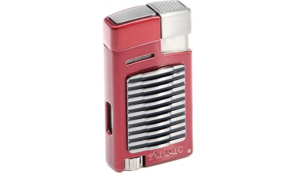 Encendedor Xikar FORTE de llama de chorro simple rojo