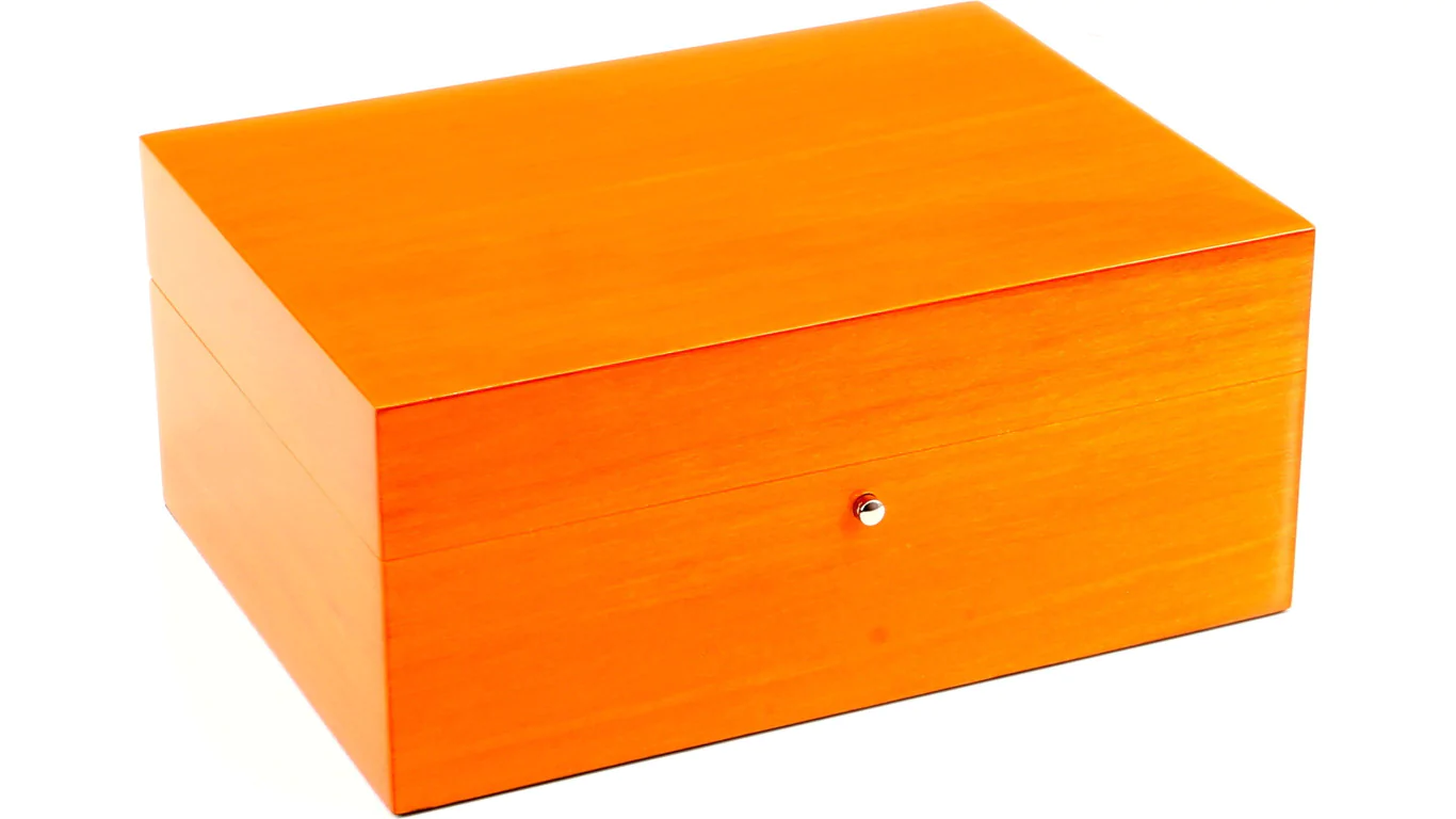 Humidor Gentili Naranja para 20 puros