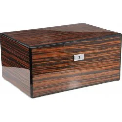 Humidor Guy Janot Makassar Gloss, 100 puros