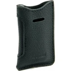 Funda de cuero negro adorini para el encendedor S.T. Dupont Slim