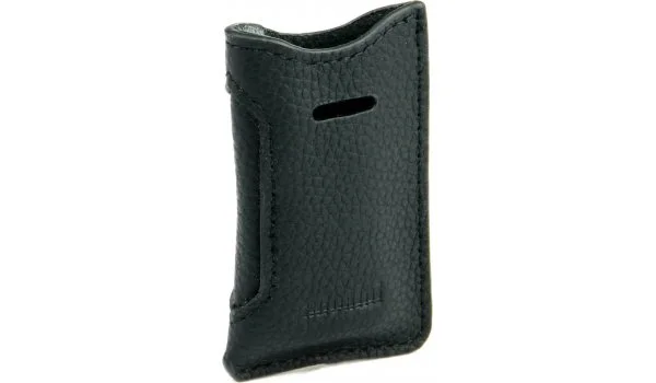 Funda de cuero negro adorini para el encendedor S.T. Dupont Slim