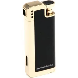 Encendedor para Pira perfectSmoke con amortiguador integrado oro negro