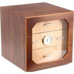 Humidor adorini Chianti M Deluxe Cajones de Nogal con Frente de Madera