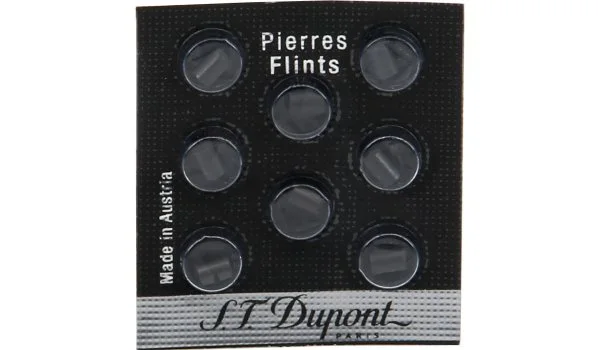 Pedernales S.T. Dupont 8 Piezas Negro