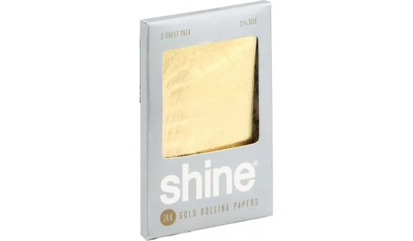 Papel de liar Shine Oro 24K 2 unidades