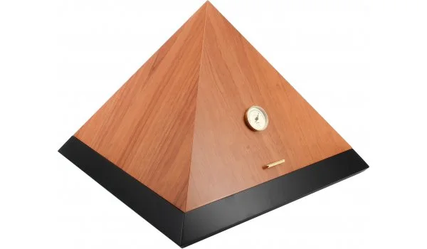 Humidor adorini Pirámide Deluxe L Bicolor Cedro Negro