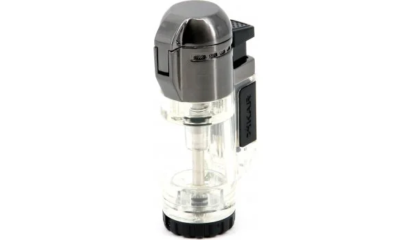 Encendedor Xikar Jet Tech Single Jet Flame Claro Transparente