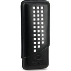 Estuche de Piel para 3 Puros Cohiba Behike Negro