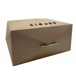 Humidor Gentili Prisma "Cigars" Marrón Edición Limitada