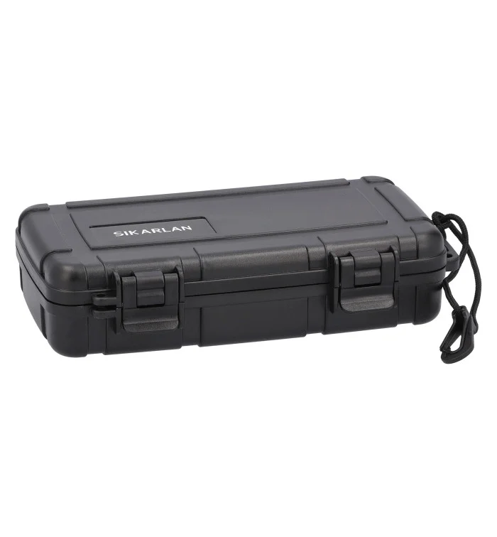 Humidor de viaje para 5 puros con esponja humidificadora