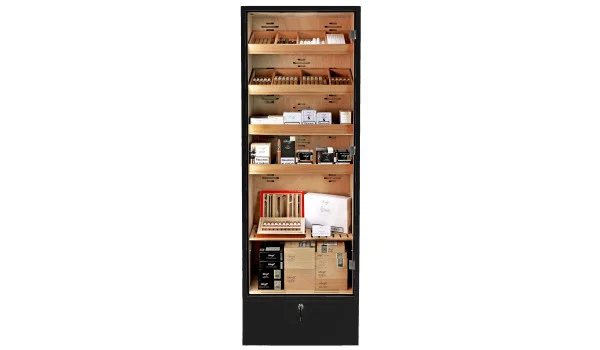 Armario humidor adorini Portofino negro imagen 10