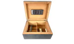 Humidor Bambú Negro Escarchado 50 imagen 4