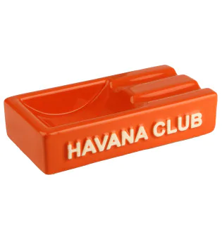Cenicero Havana Club Secundo naranja