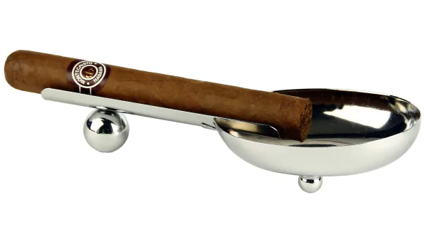 Cenicero para puros PerfectSmoke de acero inoxidable