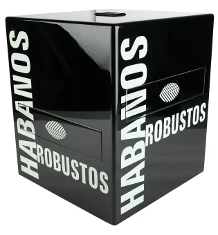 Humidor Habanos Robustos negro