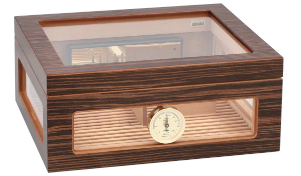 Humidor con tapa de cristal adorini Treviso Deluxe imagen 9