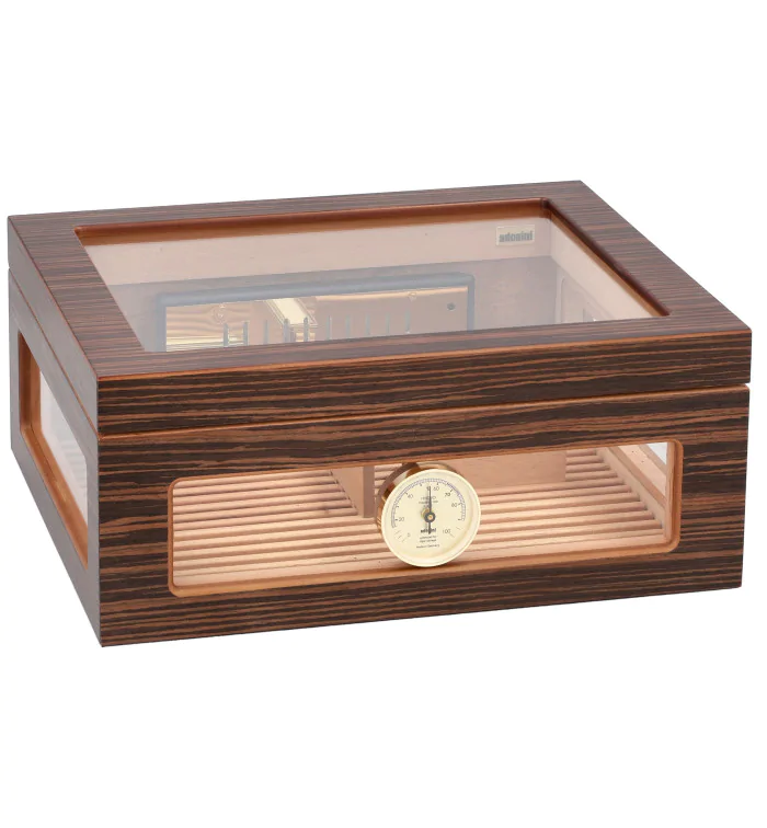 Humidor con tapa de cristal adorini Treviso Deluxe imagen 9