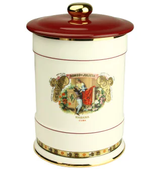 Tarro de Porcelana Romeo y Julieta
