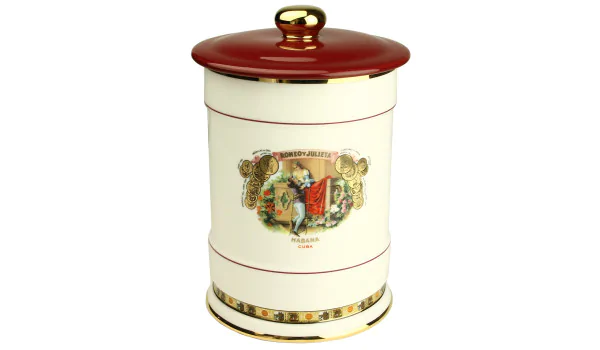 Tarro de Porcelana Romeo y Julieta