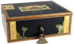 Elie Bleu Flor de Alba Black Sycamore Humidor 75 cigars imagen 11