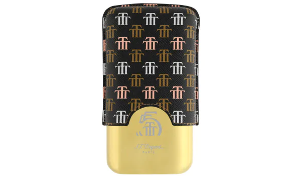Estuche para 3 Puros S.T. Dupont Trinidad Oro 183477