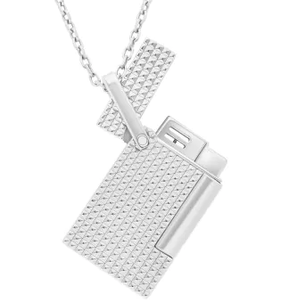 Encendedor S.T. Dupont Collar de Plata K27066CH