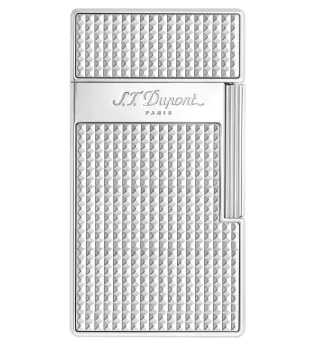 Encendedor S.T. Dupont Biggy Cabeza de Diamante Cromado 025010