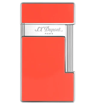 Encendedor S.T. Dupont Slimmy Lacado Coral Cromado 028006
