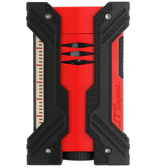Encendedor S.T. Dupont Defi XXtreme Negro Rojo 021601