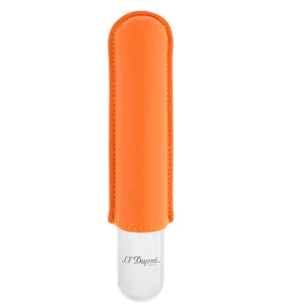 Estuche para puros S.T. Dupont Naranja Cromo 183166