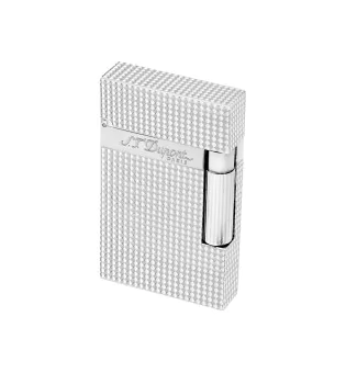 Encendedor S.T. Dupont Ligne 2 Patrón Diamante Plata imagen 101