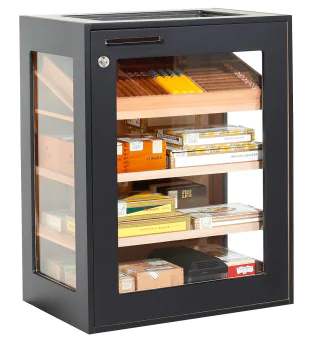 Armario humidor adorini Salina - Negro