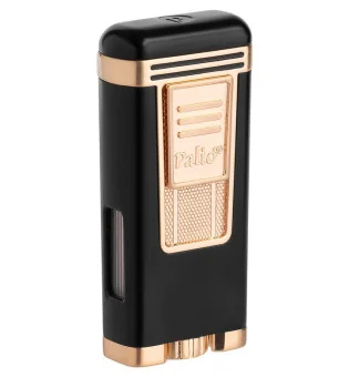 Encendedor Palio Polaris Negro Oro Rosa