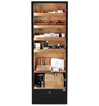 Armario humidor adorini Portofino negro