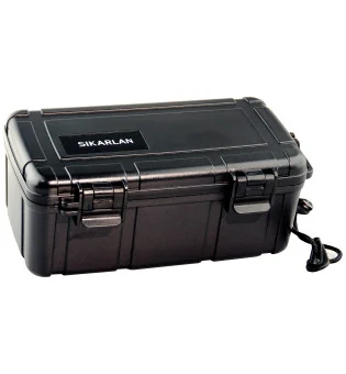 Humidor de Viaje para 10 Puros con Esponja Humidificadora