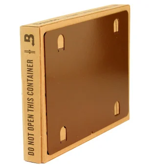 Placa de Montaje Metálica para Paquetes Boveda de 320 gr