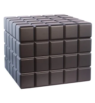 Humidor Colibri Heritage Cube Gris Antracita