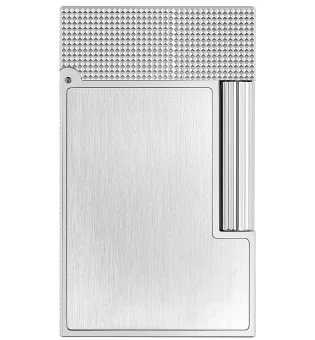 Encendedor S.T. Dupont Ligne 2 Plata Cepillada C16603