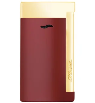 S.T. Dupont Slim 7 Encendedor Lotus Acabado Rojo/Dorado