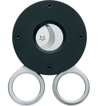 Fox Tijeras para puros The Circle Aluminio Negro 743 B