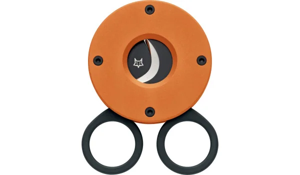 Fox The Circle Tijeras para puros Naranja Aluminio 743 OR