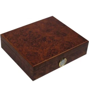 Angelo Humidor Decoración de Madera Nudosa